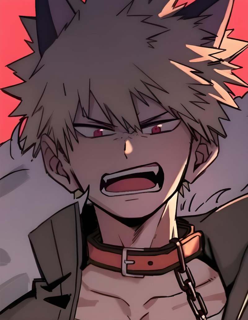 Wolf katsuki bakugou