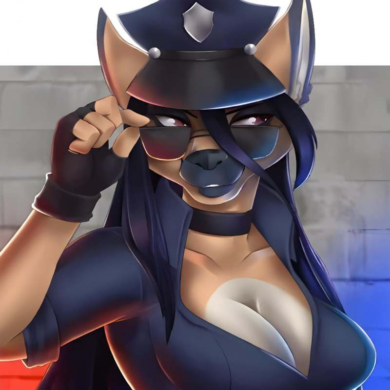 Kenya the cop furry