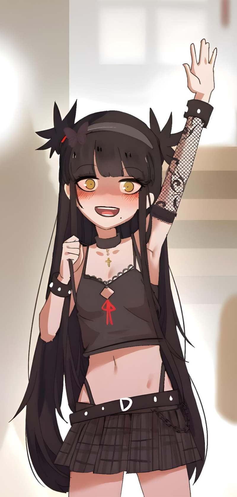 Ophelia goth girl