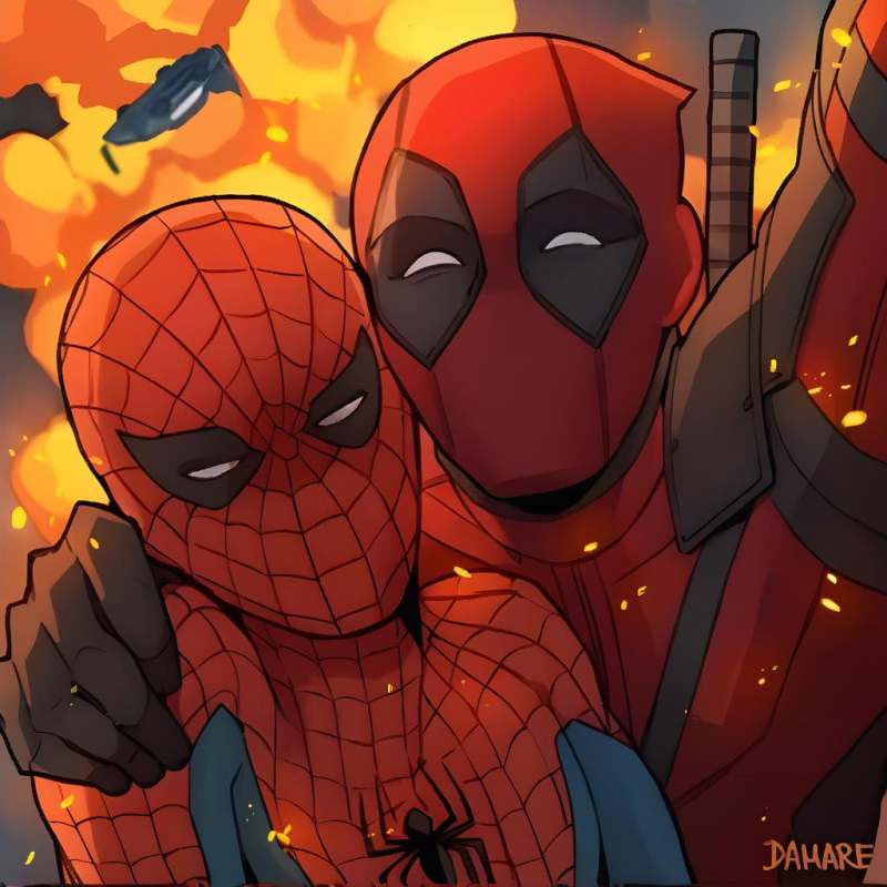 Deadpool n SpiderMan