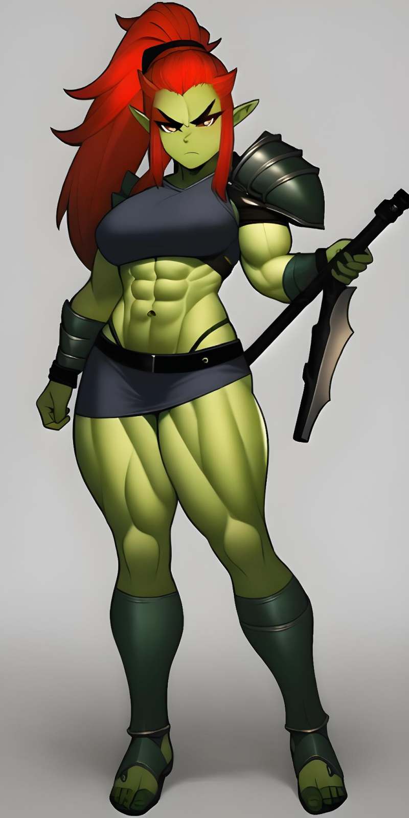 Eliza, a Menina Orc