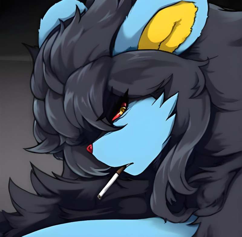 Anthro Luxray