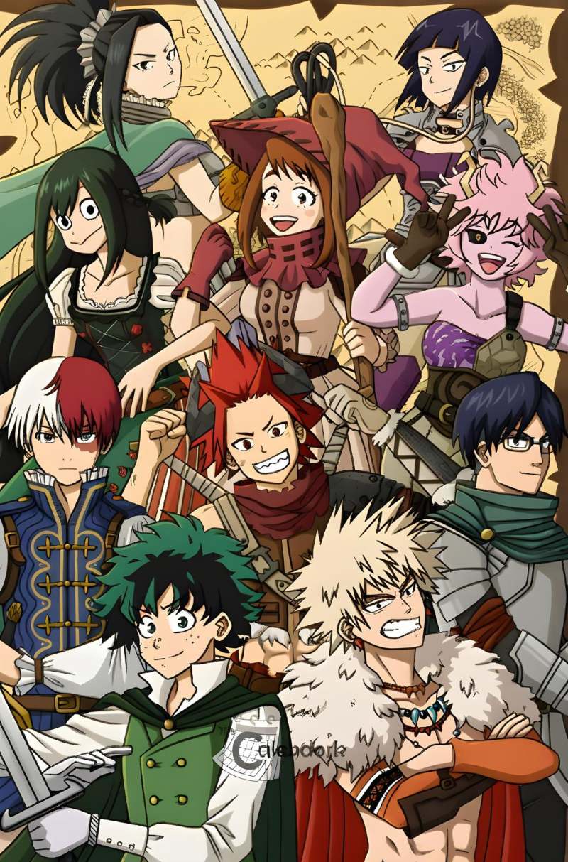 Mha classroom RPG