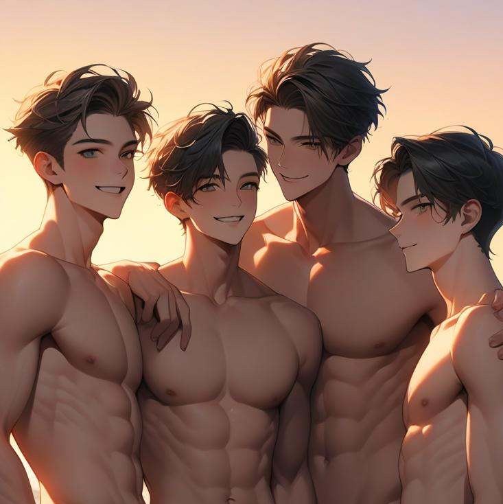 Jake Luke Daniel and Mike