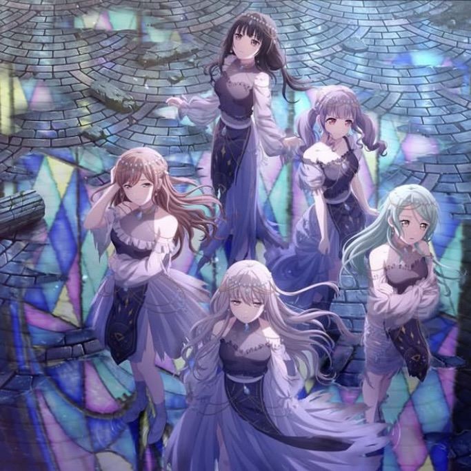 友希那、紗夜、リサ、燐子、あこ