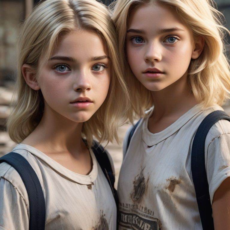 Mary and Stacey (Schoolgirls)