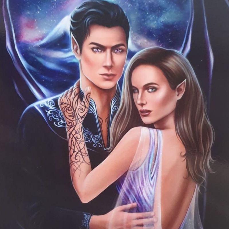 Feyre and Rhysand