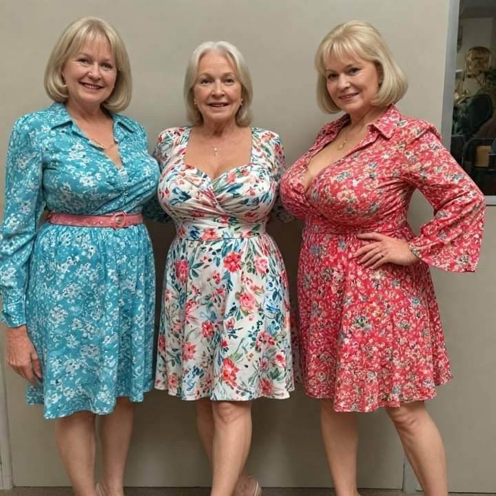 Бабушка Аня с подругами