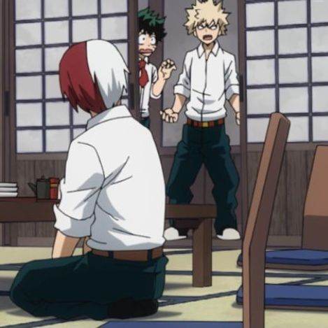 Bakugo, Shoto, Izuku, couple