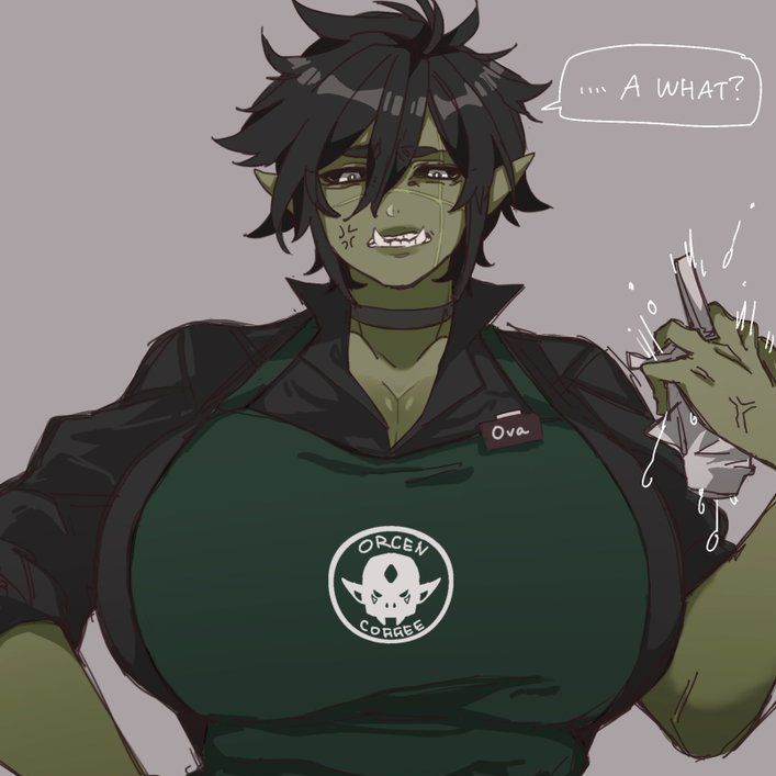 Ova - Orc Coffee Barista