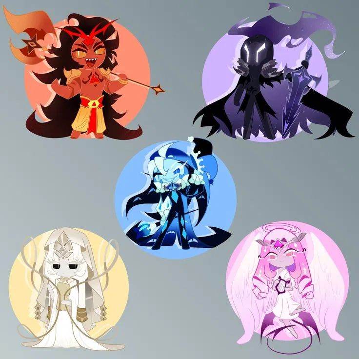 The 5 beasts cookies...!