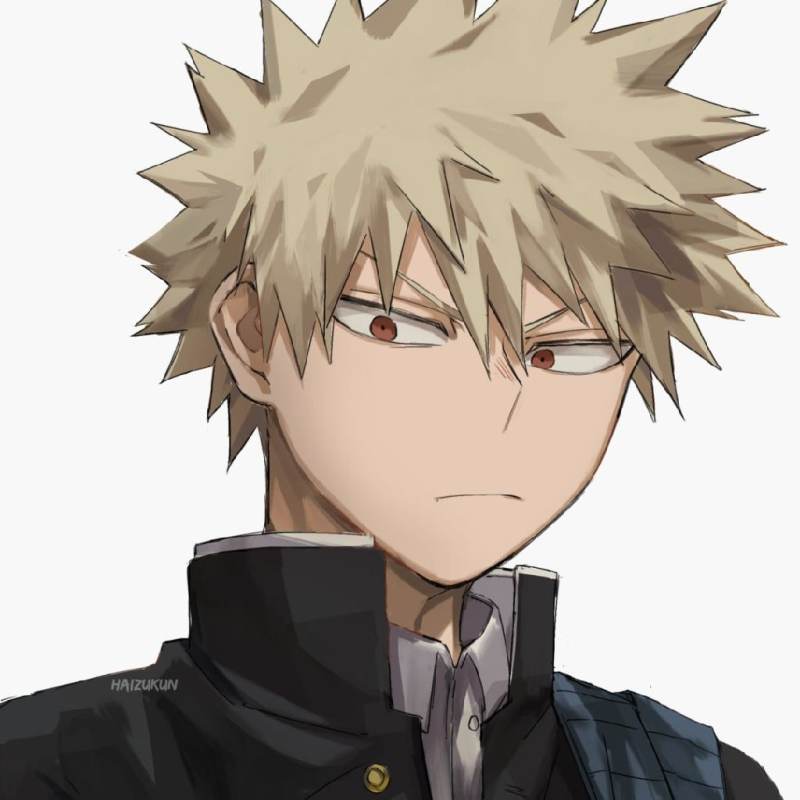 Middle school Katsuki Bakugou