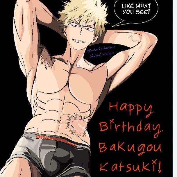 Bakugou Katsuki (birthday)