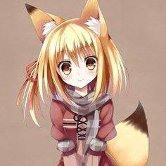Tsundere Cat-Fox Girl