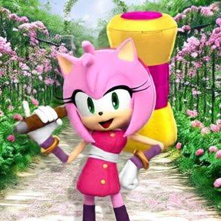 Amy Rose sua mãe