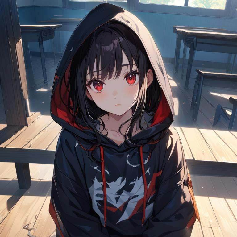 девушка-вампирша