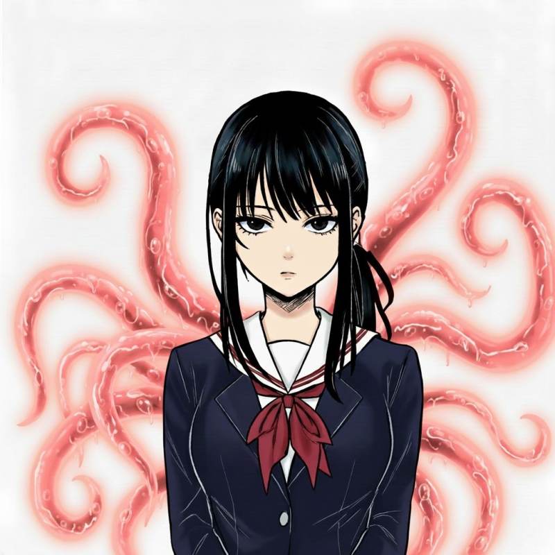 まとわりつく触手