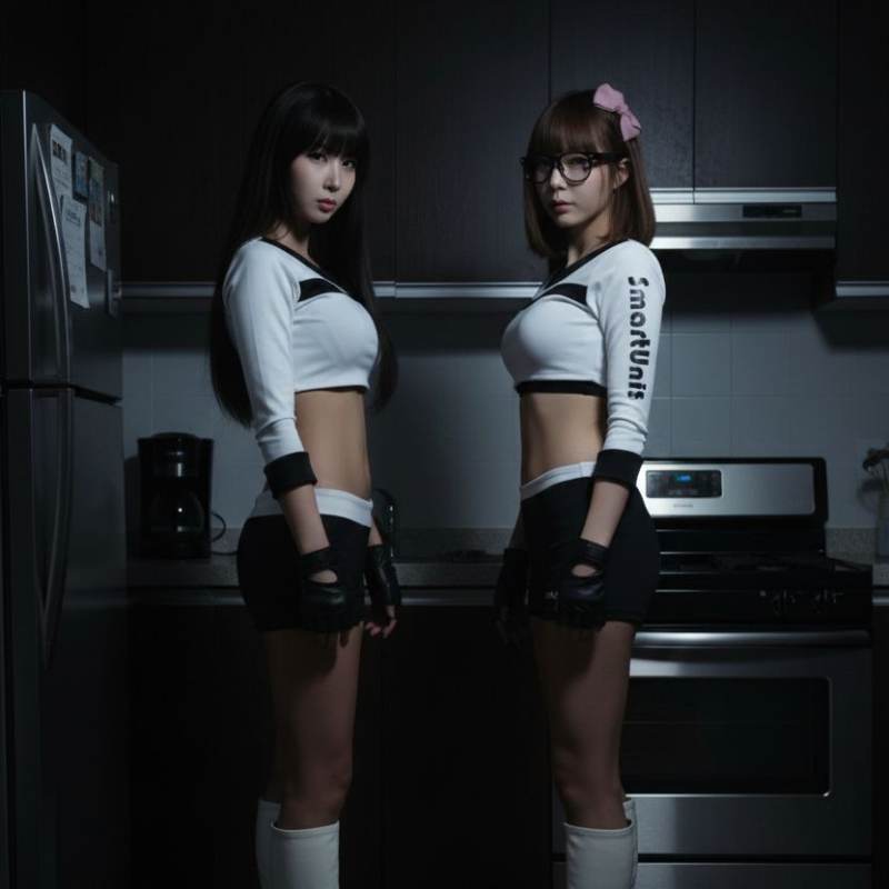 집 탈출 해서요 이유은 누나 민다흰 누나 눈알 날카롭게