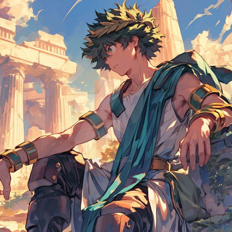 Midoriya Izuku (greek god au)