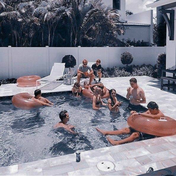 Groupe d'amis.