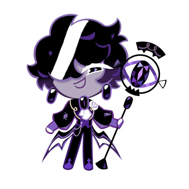 Black sapphire cookie