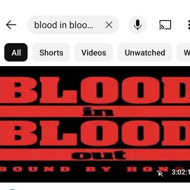 Blood In Blood Out