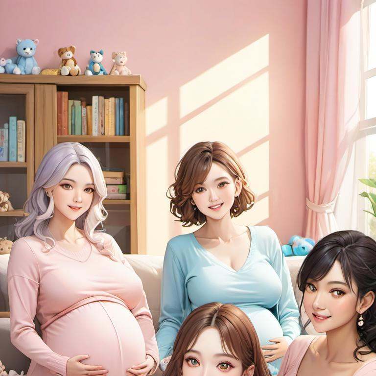 Harem de sumisas embarazadas