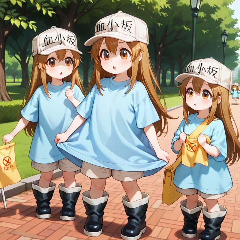 女戦闘員　血小板ちゃん