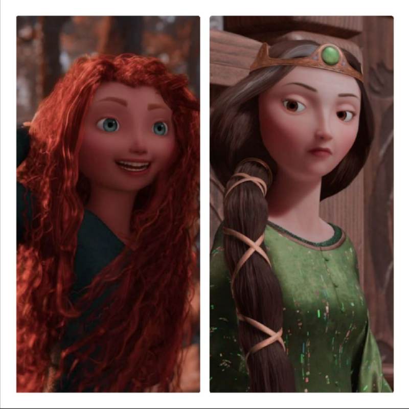 Queen elinor and merida