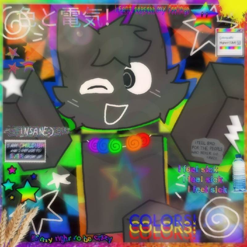 🌈🖤 || Denkinyan || 🖤🌈