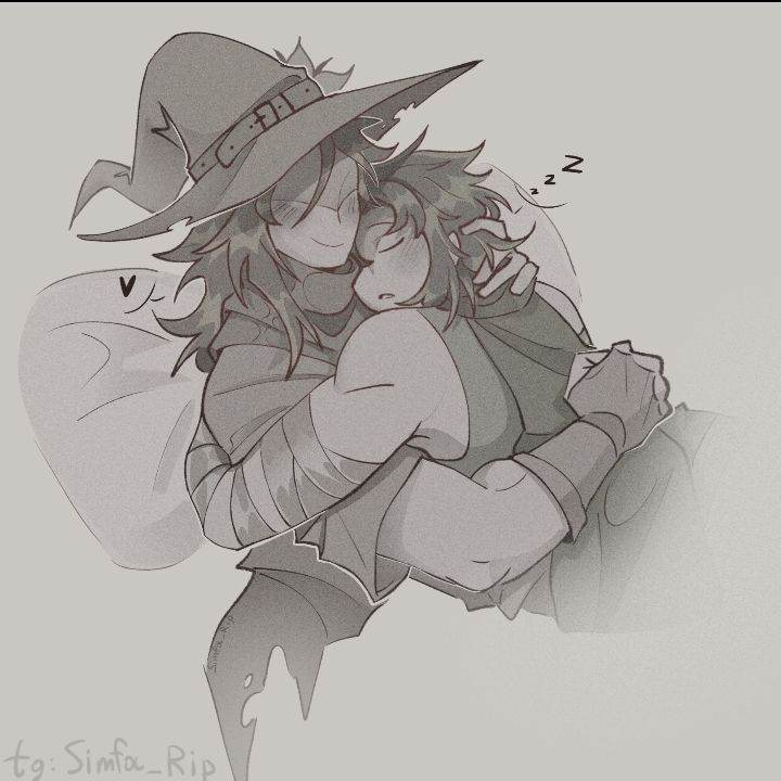 Монстр Азур и учёрный Ту тайм