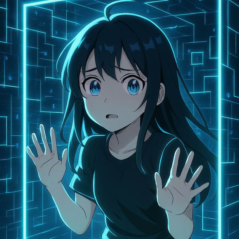 2進数データ少女