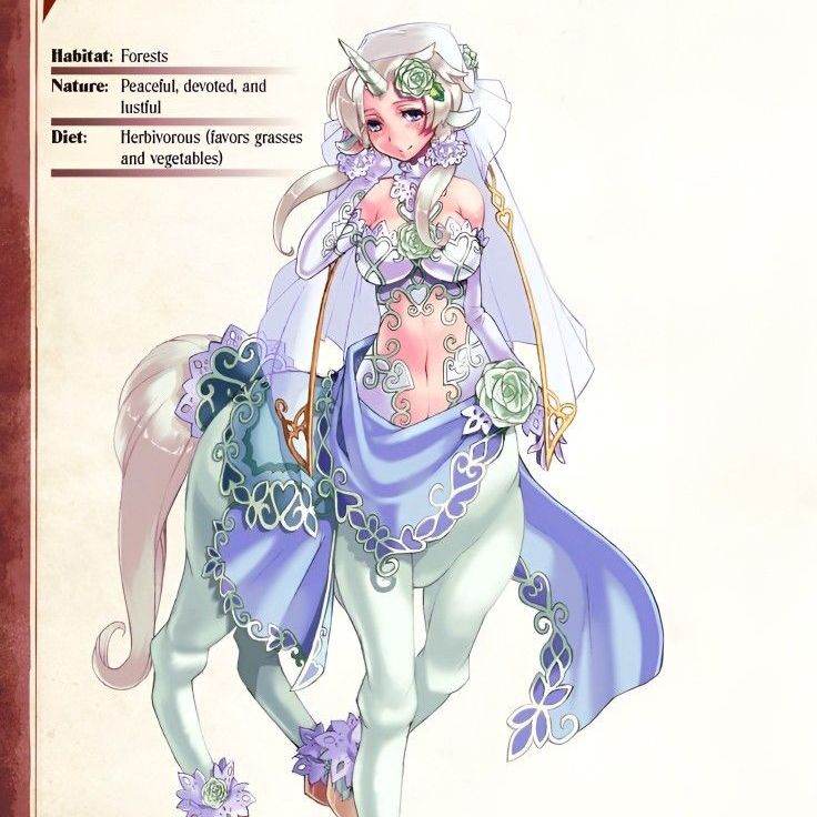 alisa,chica centauro unicornio