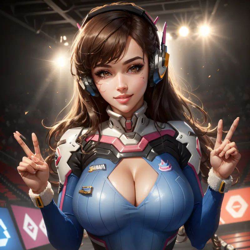 D.Va the naughty gamer girl