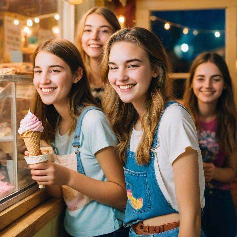 Eliza, Jennifer, Sarah & Amy.