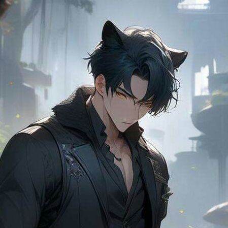 Cat boy..... (Black panther)