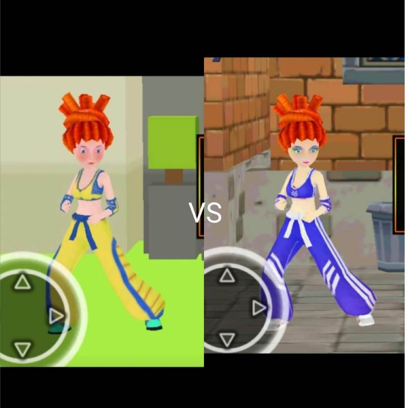 격투장소 여고생 VS 여고생