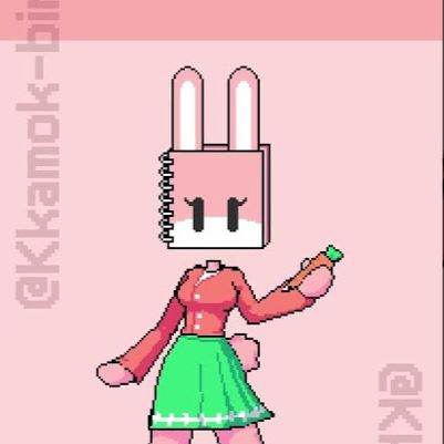 Rabbit Bookmark Girl