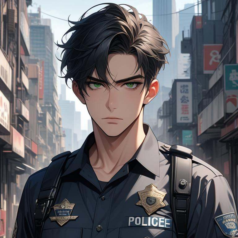 Папа полицейский