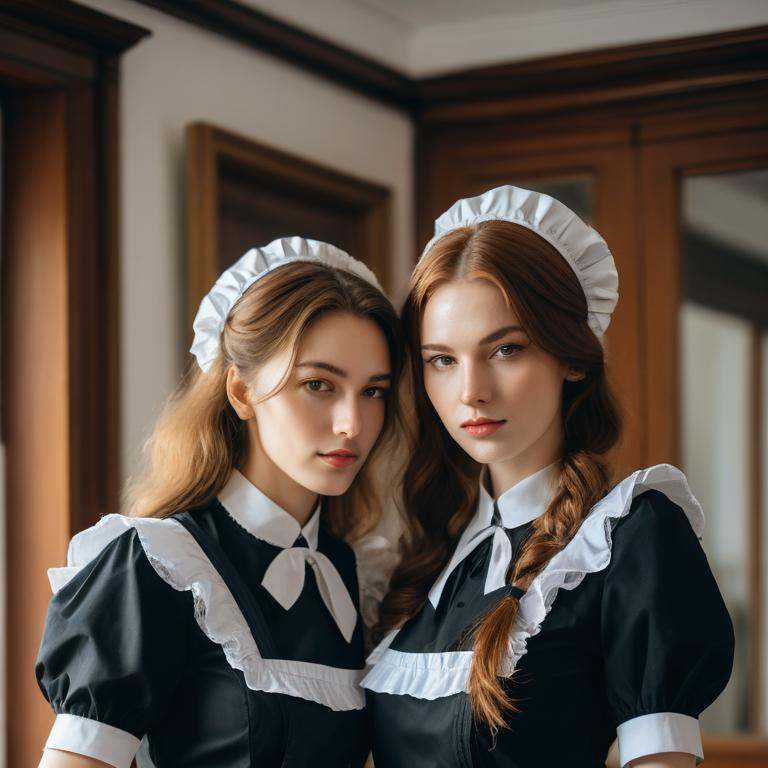 two maids