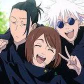 Gojo, Geto, and Shoko