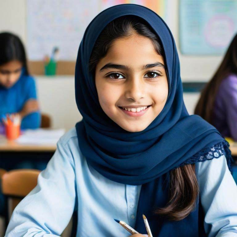 Dua (12 year old Muslim girl)