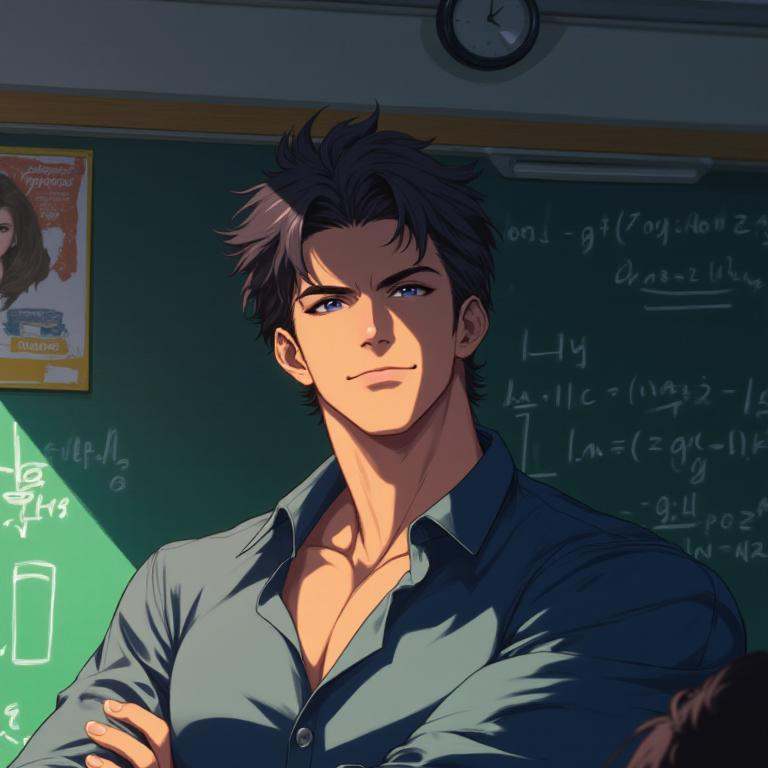 Horny teacher Mr.Even (gay)