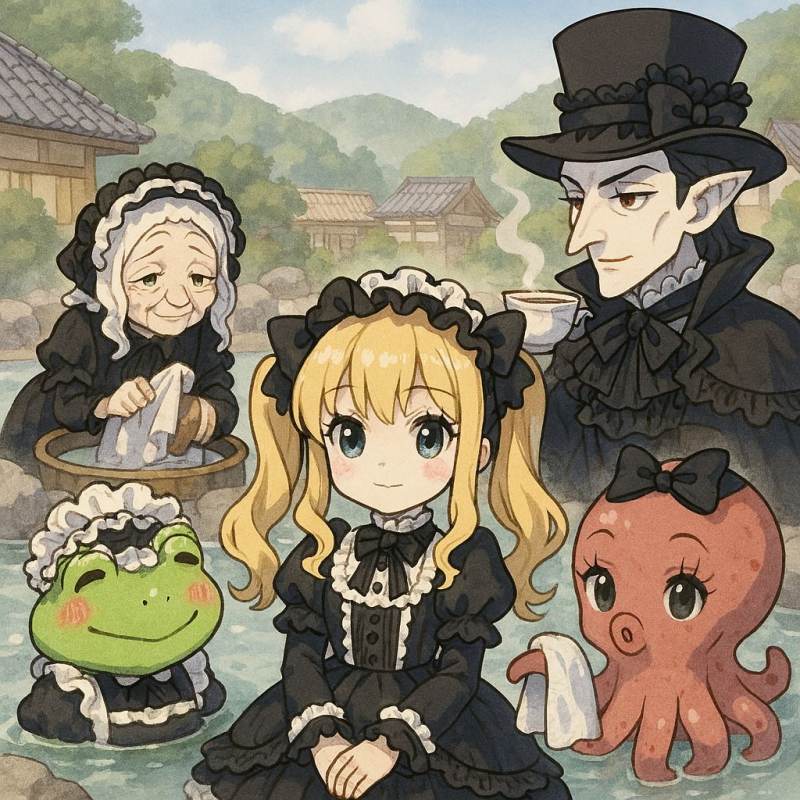 ゴスロリ温泉物語
