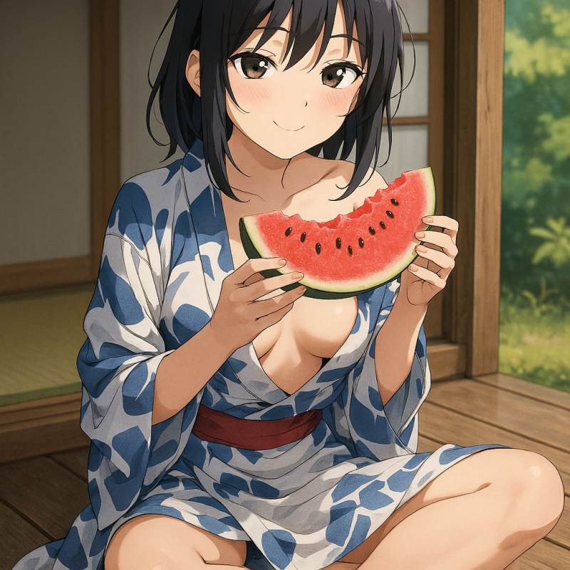 すいかドロボウ