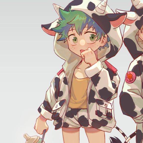 cow kid deku