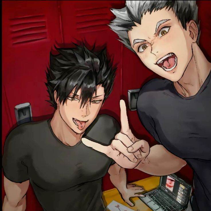 Bokuto e Kuroo