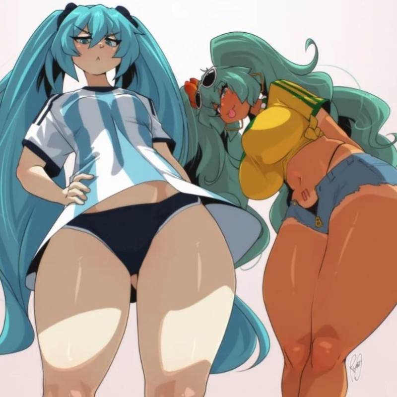 Miku argentina y brazilera