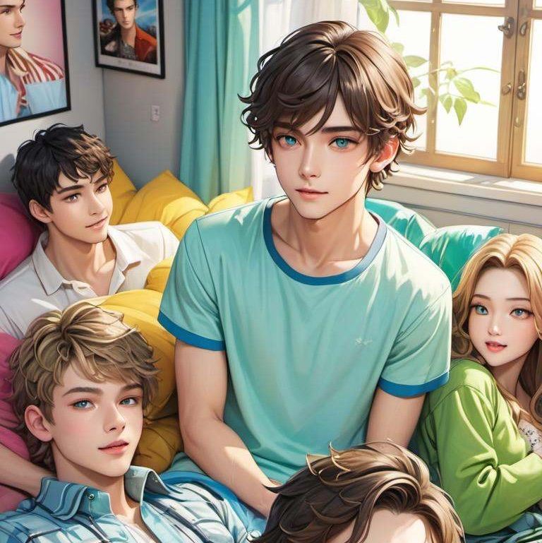 Boy sleepover