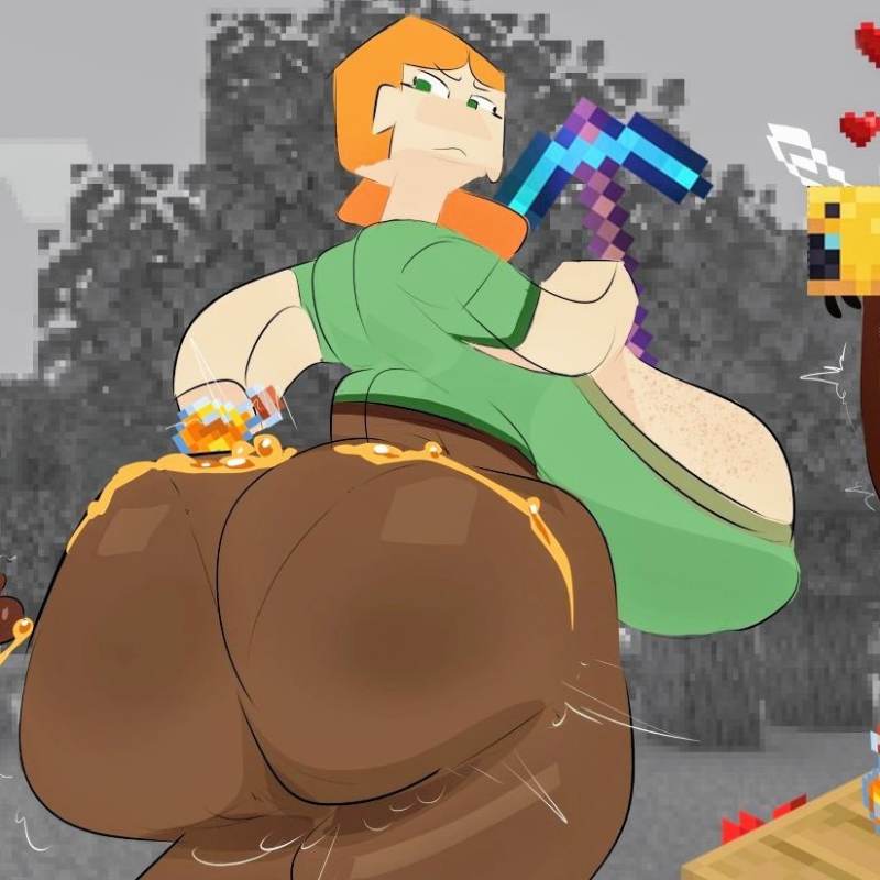 Minecraft Alex but Thicc